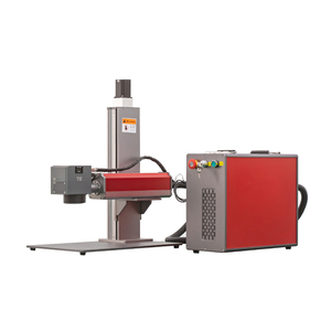 fiber laser 100W EZCAD3 2.5D laser marking machine 3D deep relief engraving machine with programmable z axis