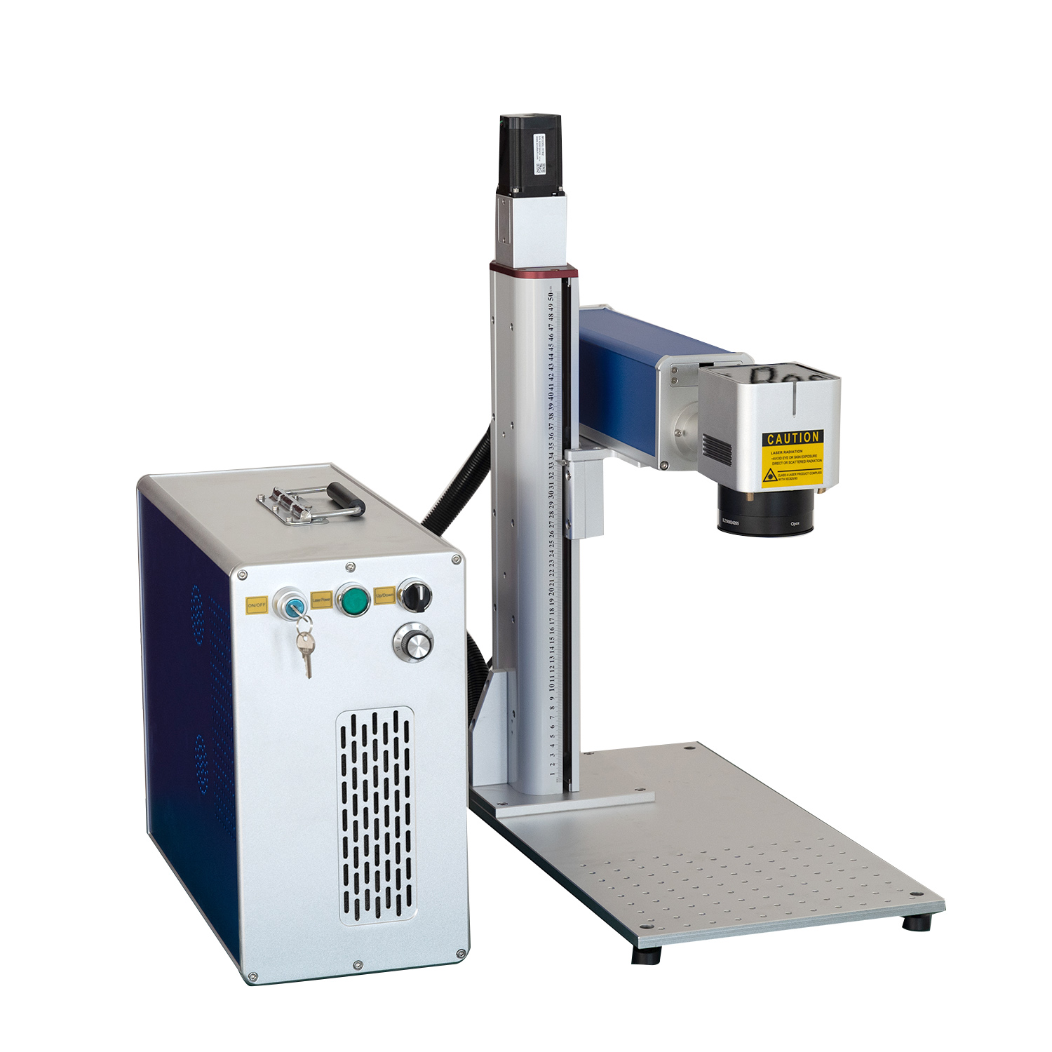JPT MOPA M8 100W Fiber Laser Marking Machine for Glass Drilling Cutting Engraving