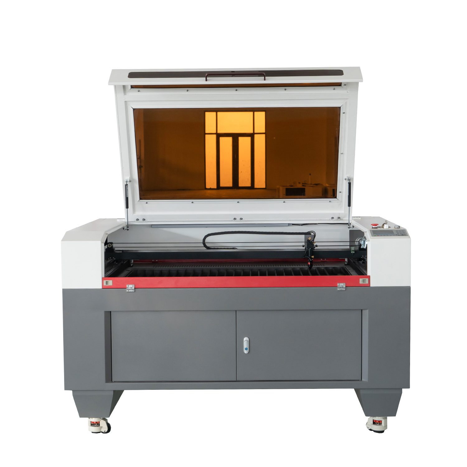 1390 Co2 Laser Engraving Machine / Lazer Cutter / Clothing Laser Cutting Machine For Leather And Acrylic