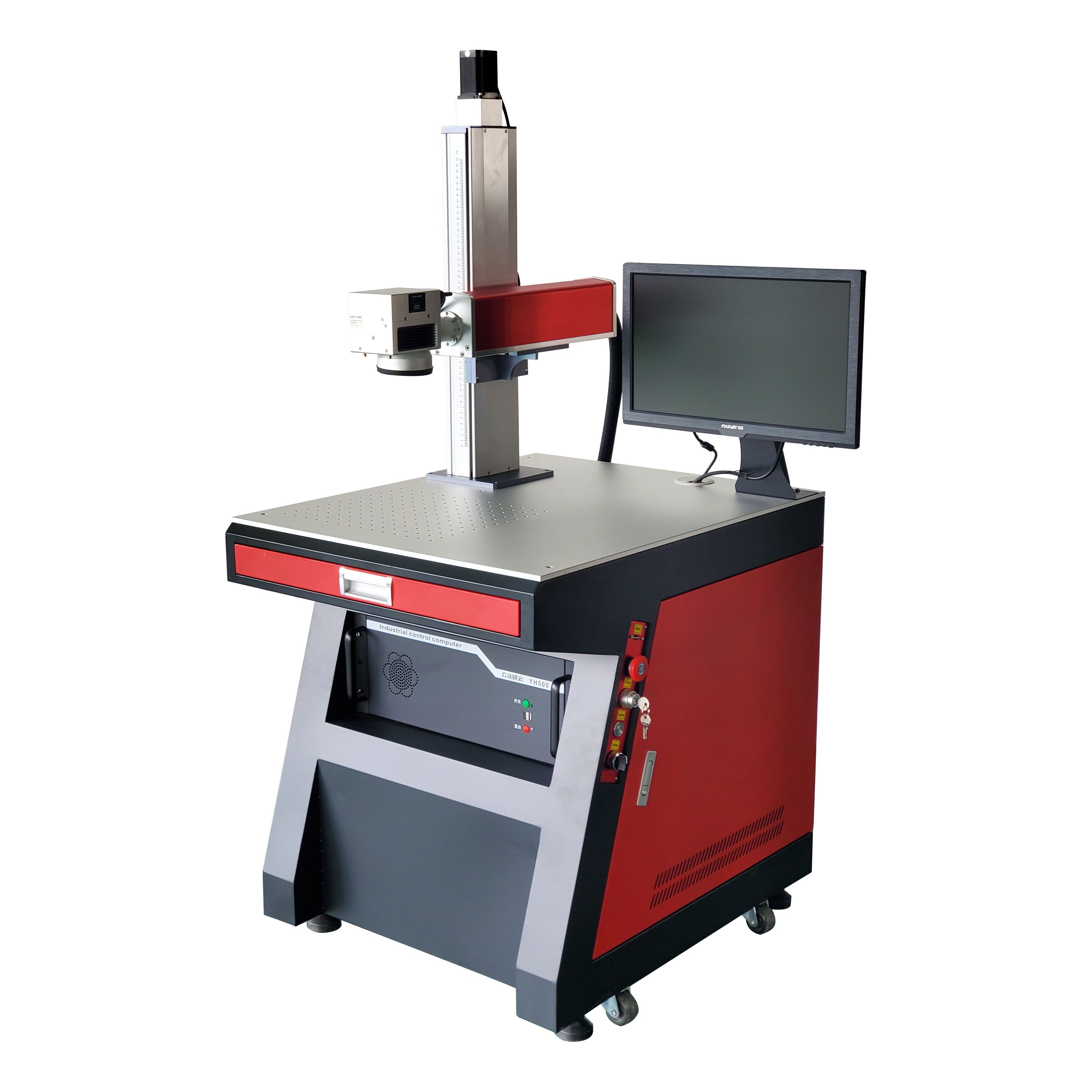 100W 200W 300W Laser Marking Machine JPT Laser Engraving Machine