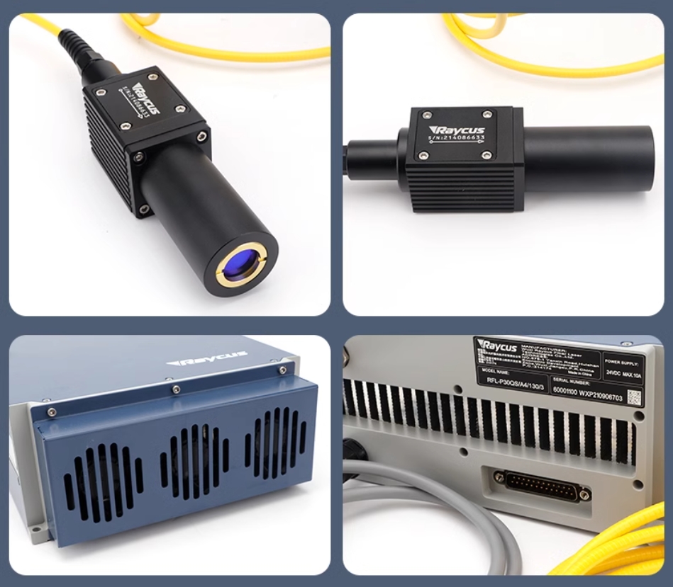 Raycus Pulsed 1064nm Fiber Laser Source 20W 30W 50W 60W 100W 200W
