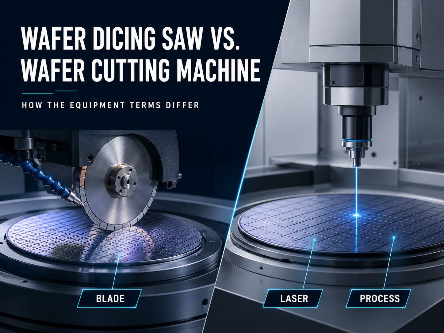 Wafer Dicing Saw vs. Wafer Cutting Machine: How the Equipment Terms Differ