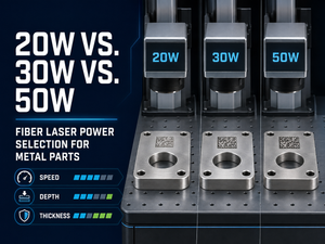 20W vs 30W vs 50W Fiber Laser Marking Machine.png