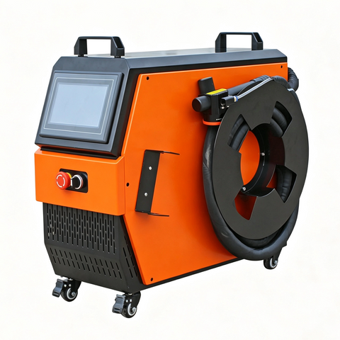 Air Cooling 300W 500W JPT Pulsed Handheld Laser Cleaning Machine