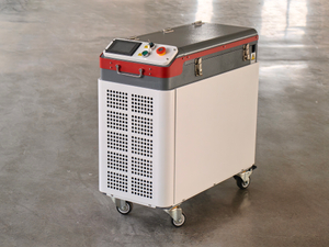 Air Cooling JPT 300W 500W Pulsed Handheld Laser Cleaning Machine
