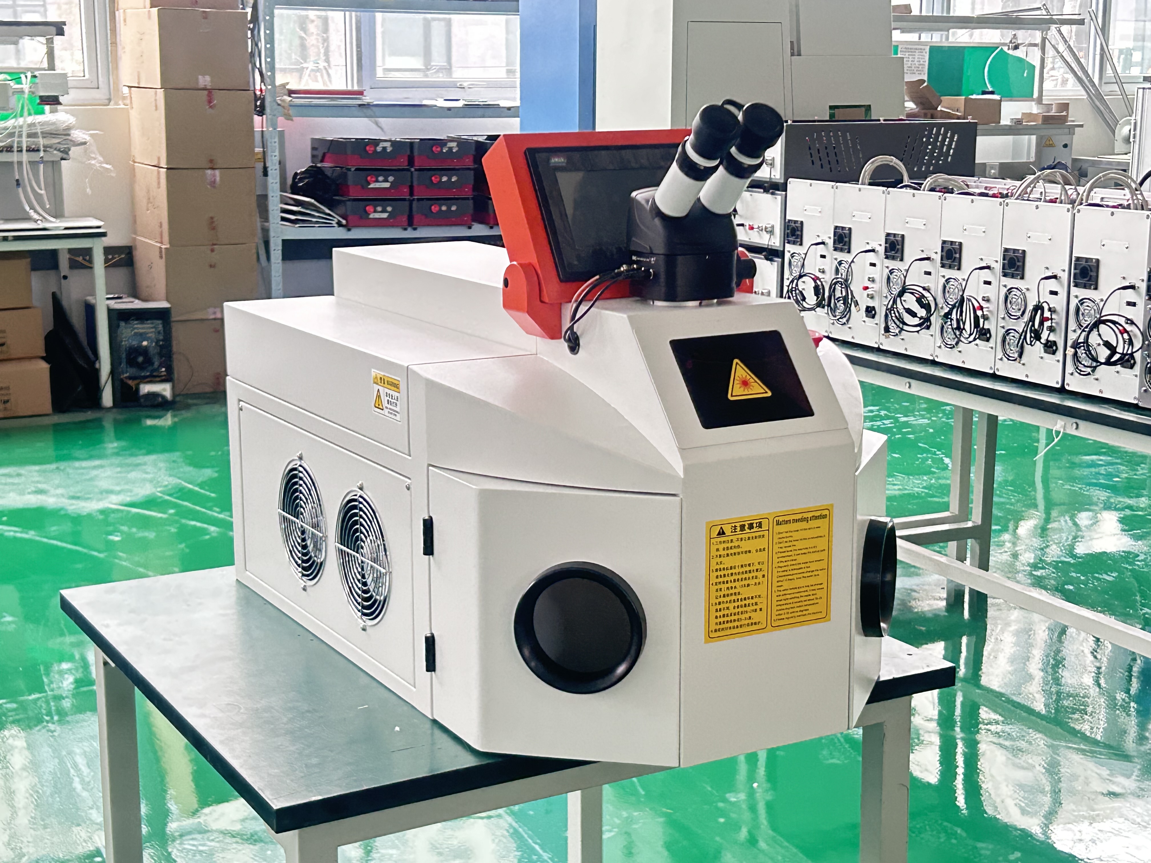 Professional mini Jewellery Welding Machine 100W Laser Weld Laser Spot Welder Precision Welding With Micro CCD for Soldering Jewelry