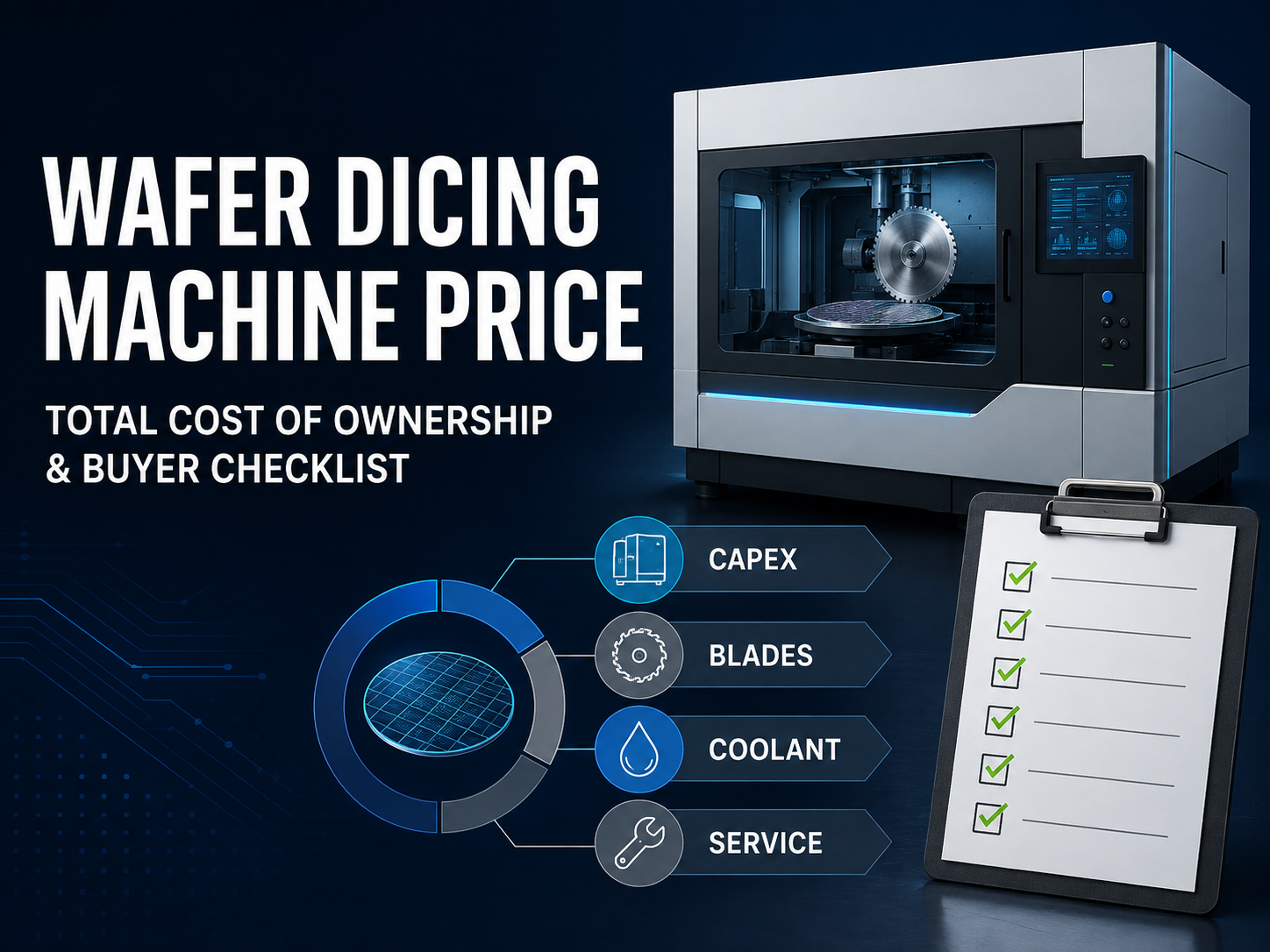Wafer Dicing Machine Price: Total Cost of Ownership and Buyer Checklist