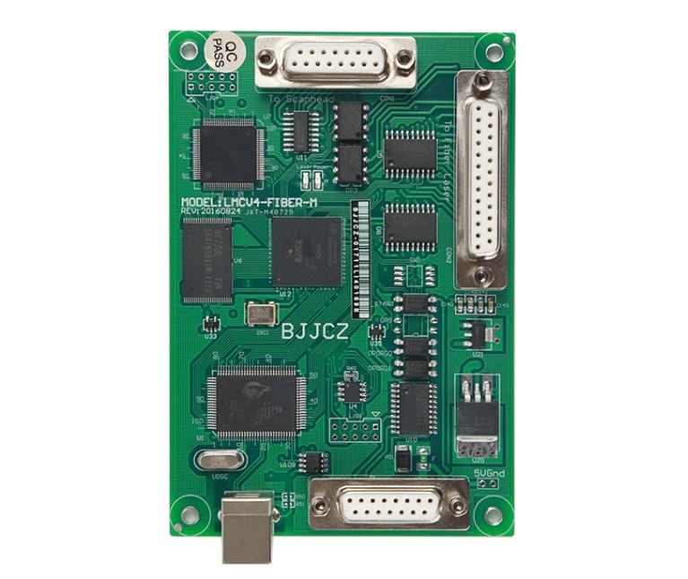 BJJCZ Ezcad2 Control Card FBLI-B-LV4A SZLI-B-LV4A LMCV4-FIBER-M Laser Controller for Laser Marking Machine