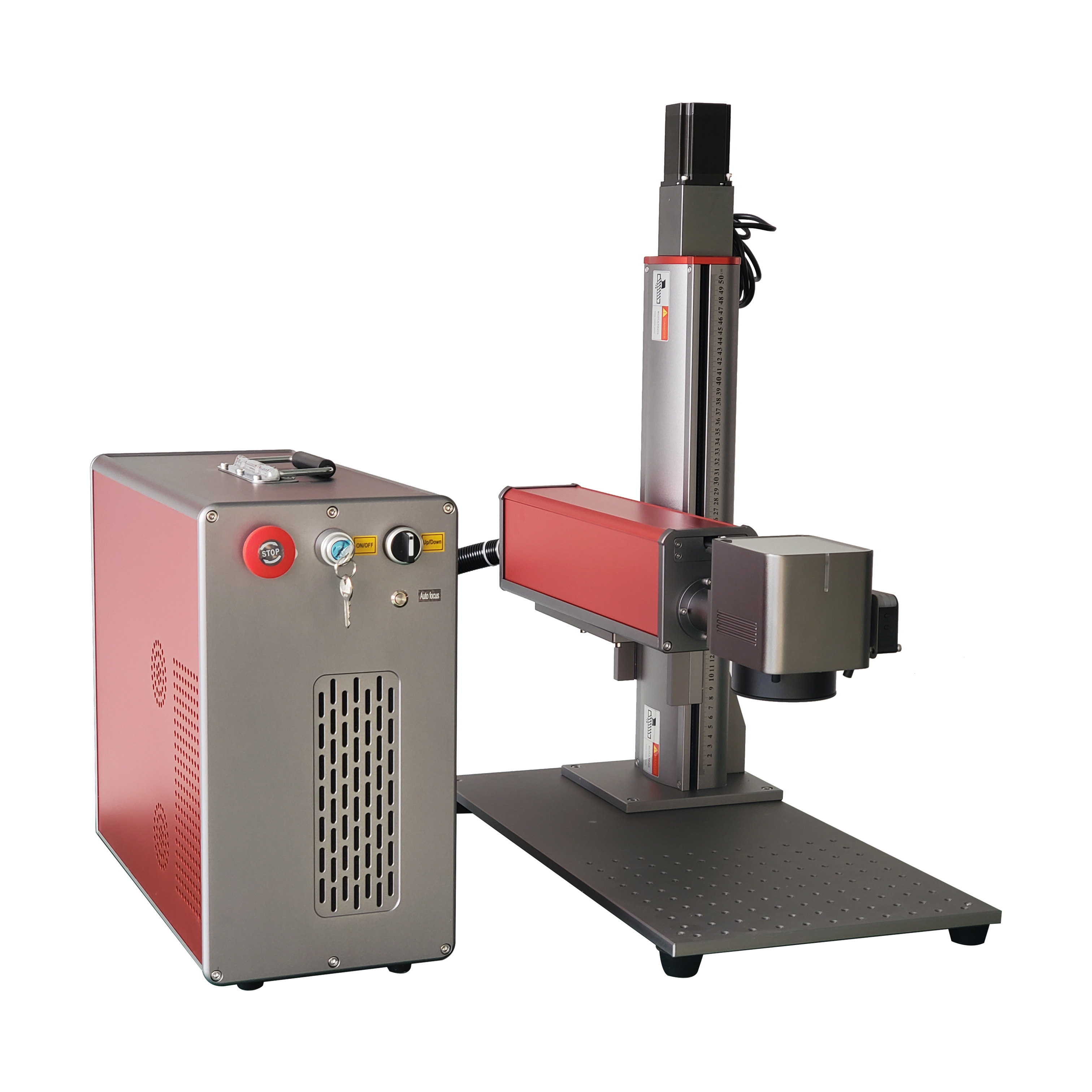 Auto Focus Mopa Fiber Laser Marking Machine Engraving Machine