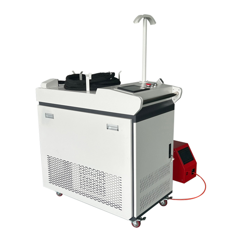Ray fine China portable handheld stainless steel optic fiber laser welding machine with automatic wire feeder for metal