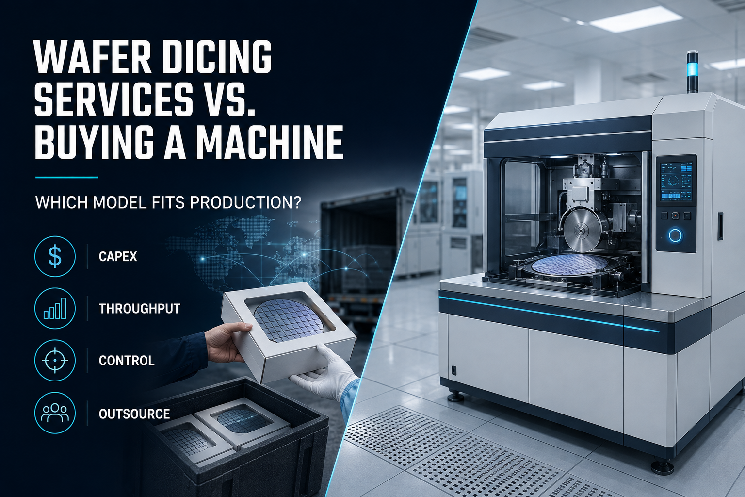 Wafer Dicing Services vs. Buying a Wafer Dicing Machine: Which Model Fits Production?