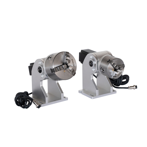 80mm 100mm 125mm 160mm 200mm Rotary Attachment for Fiber CO2 Laser Marking Machine 