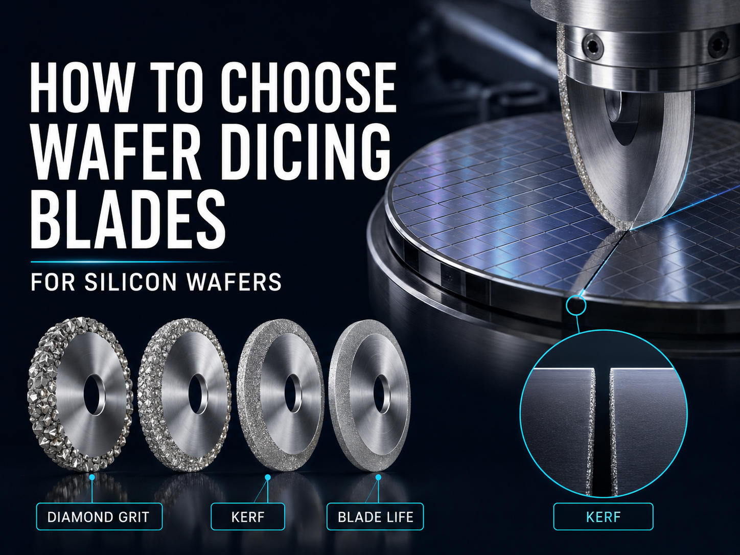 How to Choose Wafer Dicing Blades for Silicon Wafers