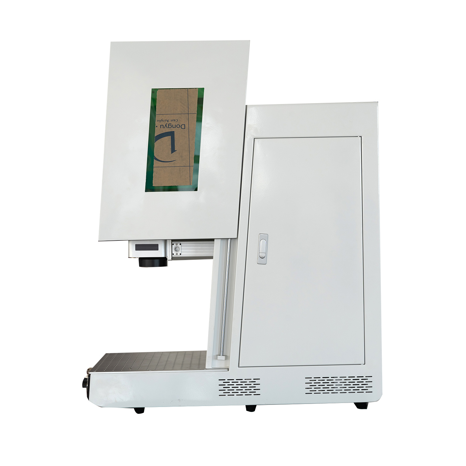 Closed Fiber Mopa Laser Marking Machine 30W 50W 60W 100W 300X300mm