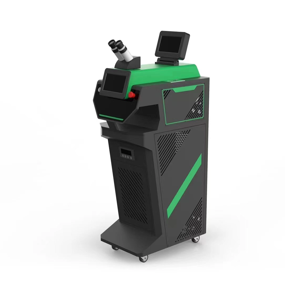 200W Jewelry Laser Welding Machine Metal Laser Welder with Microscope CCD Camera