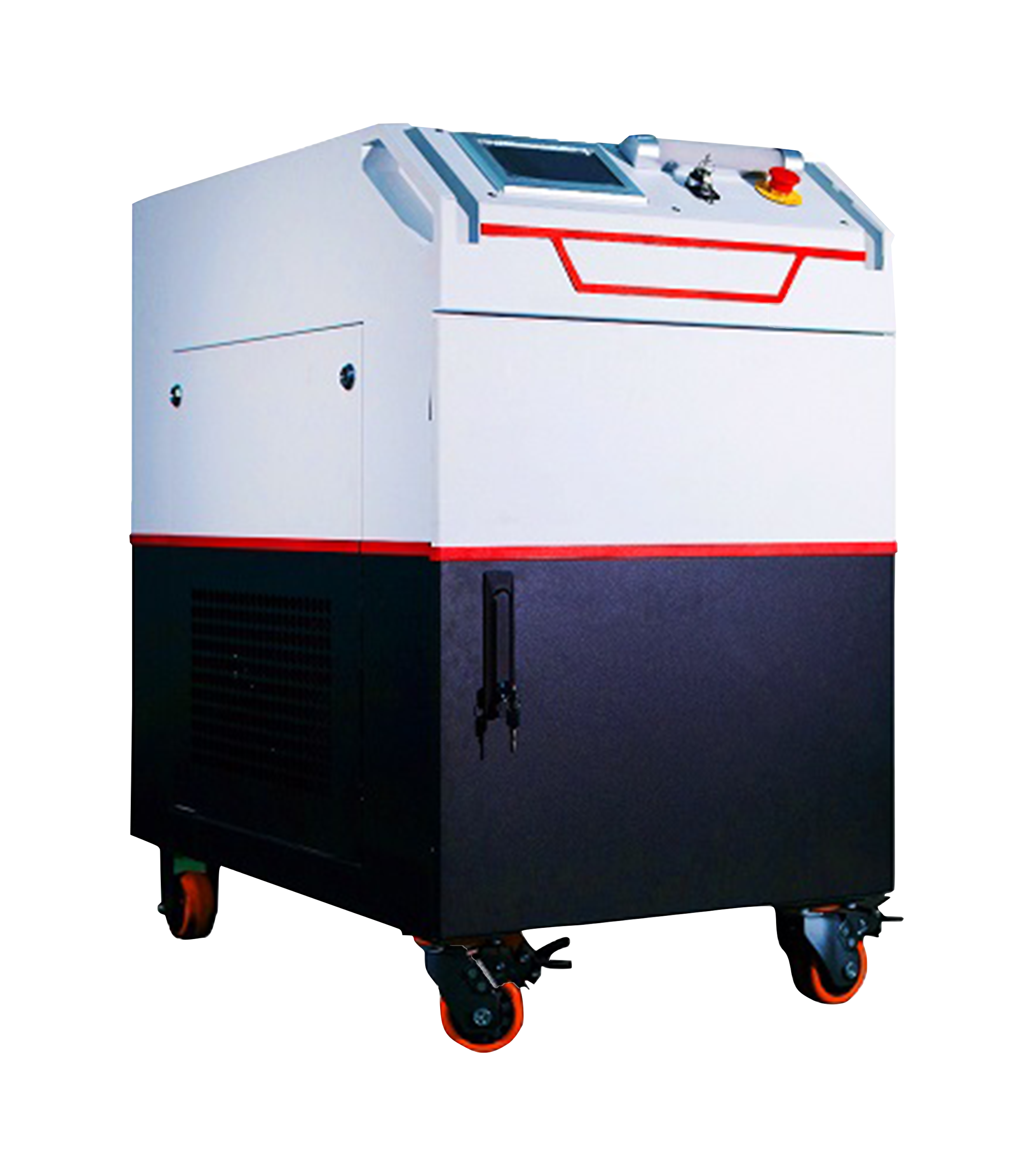 How does a laser cleaning machine work and what are its applications?