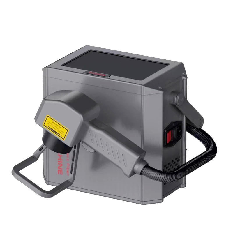 20W 30W Mini Portable Handheld Fiber Laser Marking Machine with Battery