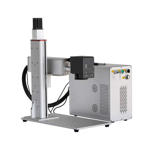 New Camera Positioning And Background Display Fiber Laser Engraving Marking Cutting Machine for Metal Plastic