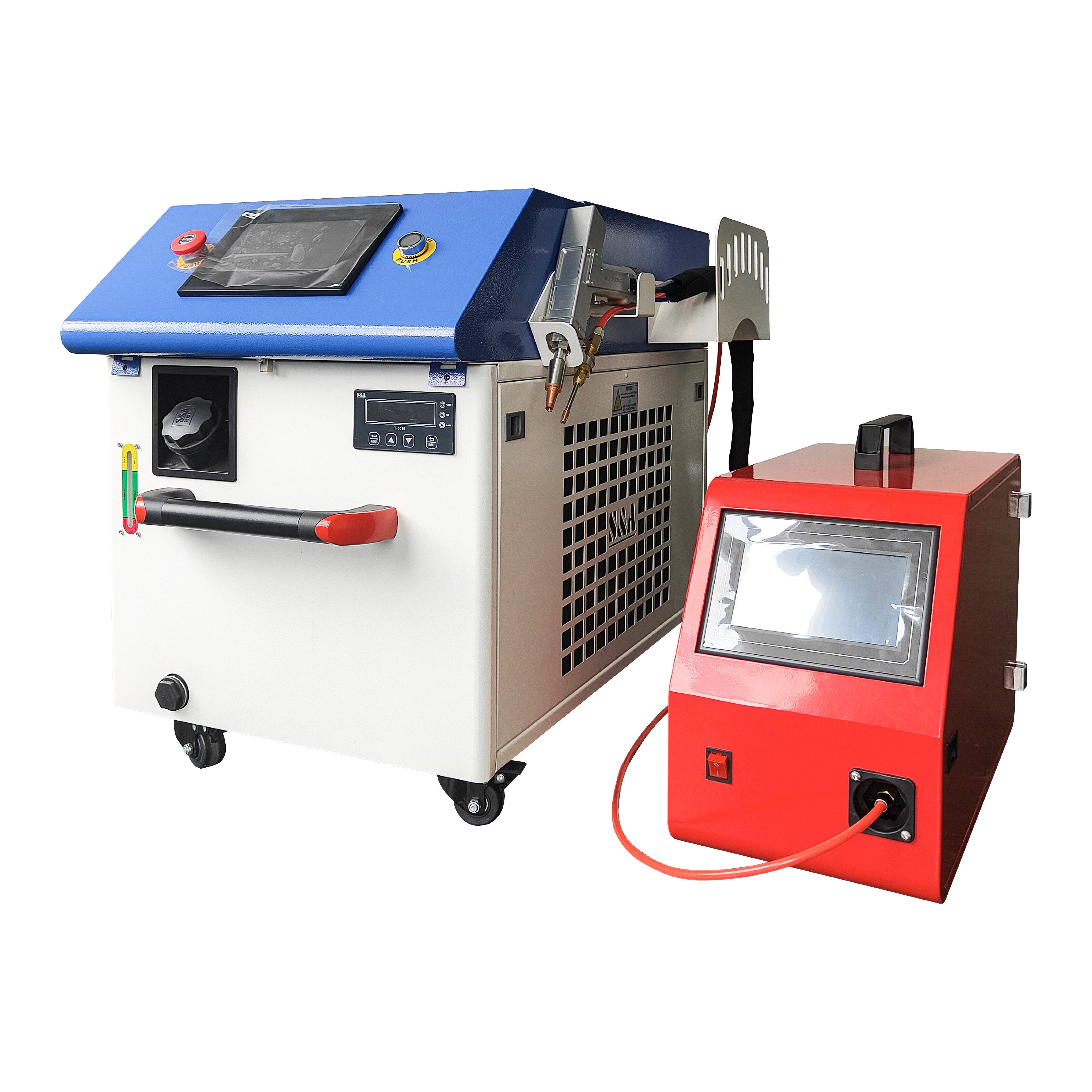 Quality 3 in 1 Aluminium stainless laser welding cutting and cleaning machine 