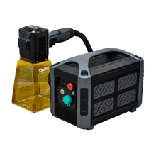 Handheld Small Laser Marking Machine 20W 30W 50W Laser Printer With Removable Lithium Battery, Simple Bracket, Electromagnetic Magnet Cover