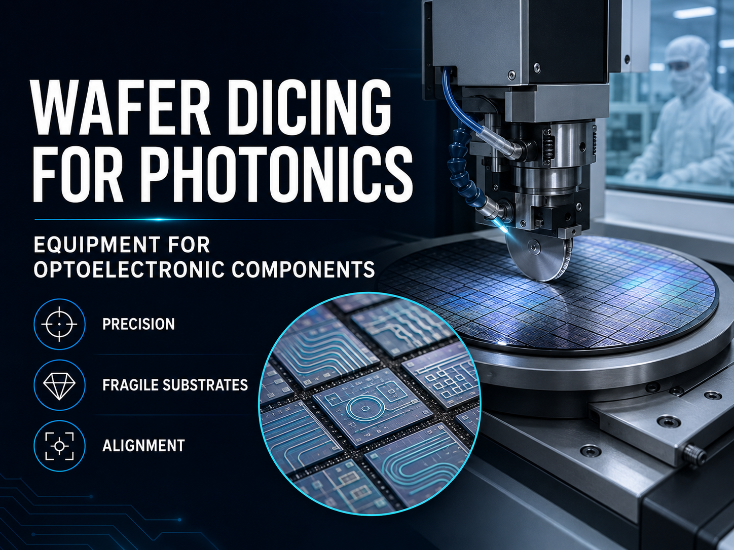 Wafer Dicing Equipment for Photonics and Optoelectronic Components