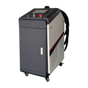 Handheld Pulse air cooling 100w 200w 300w fiber laser cleaning machine for cleaning metal, wall, stone