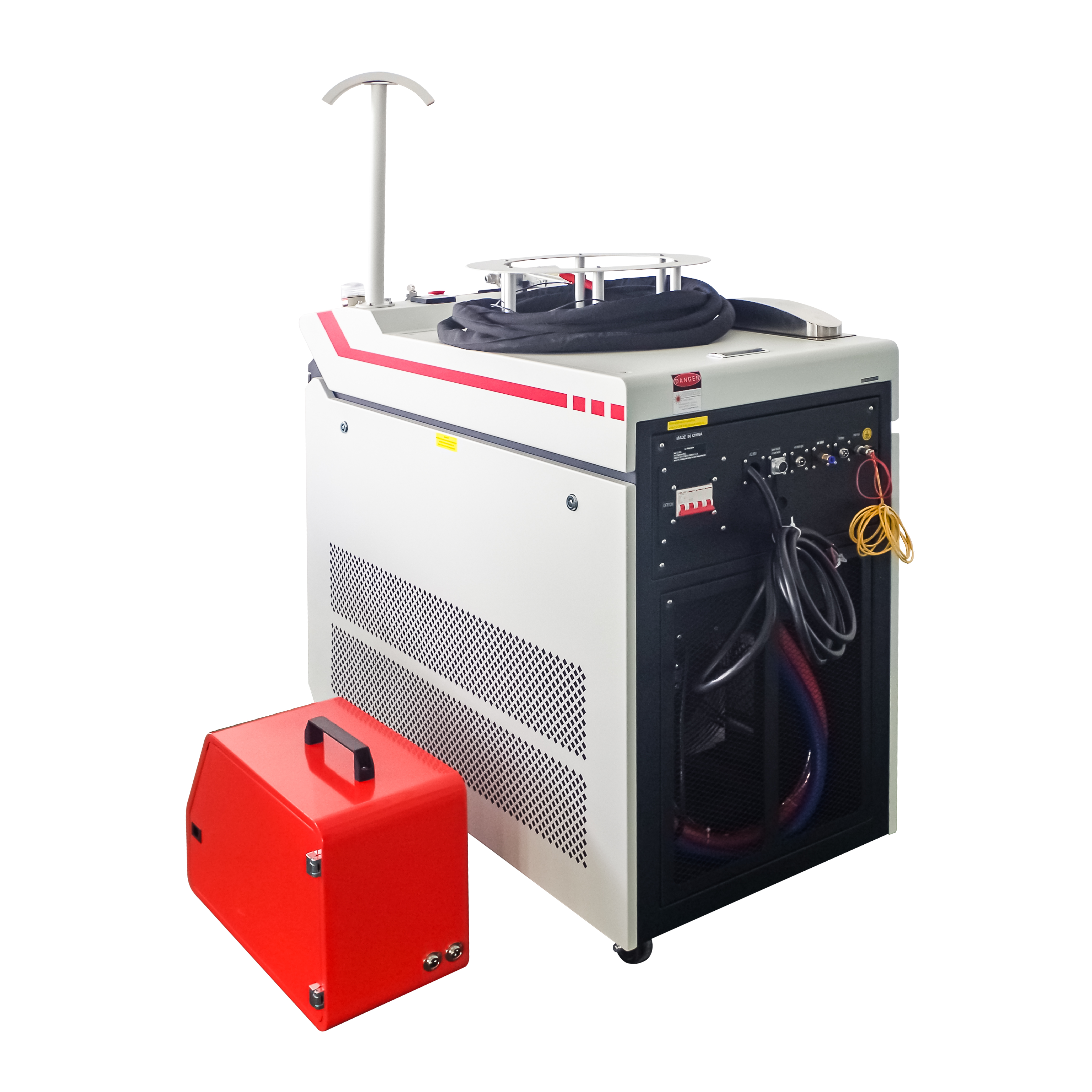 How does a laser welding machine work and what are its applications?