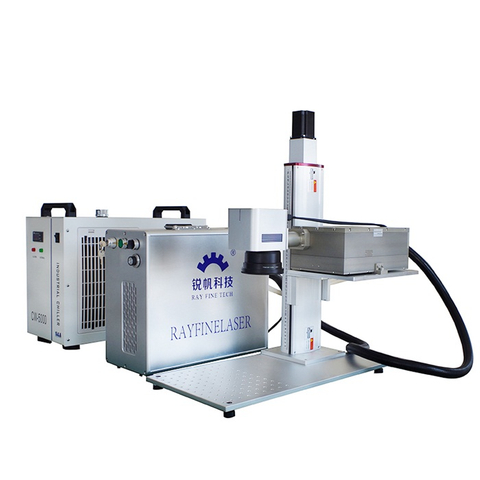 Ray fine water cooling 5W 10W UV laser marking machine for PETG glass mask PE PC ABS plastic