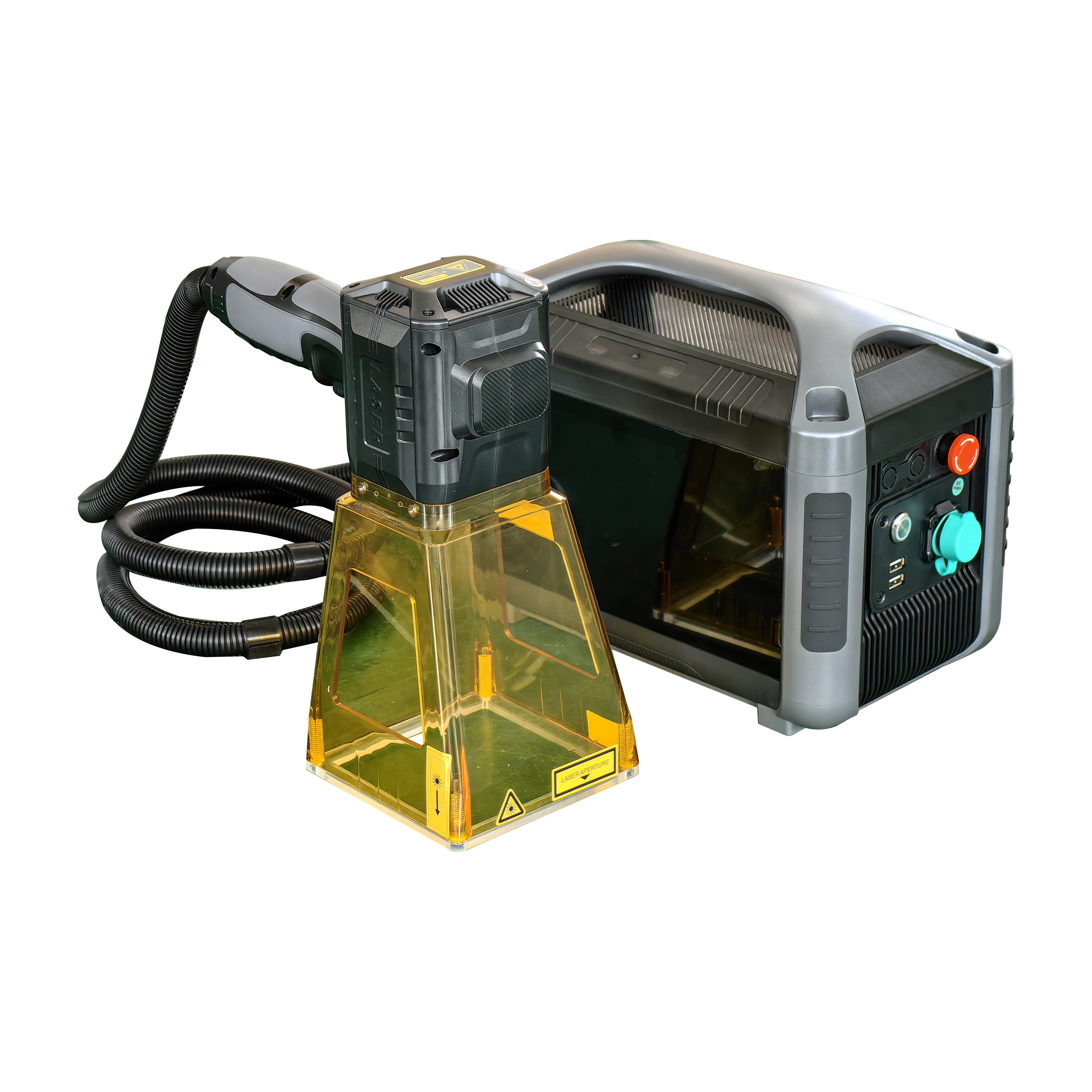 20W 30W 50W Handheld Laser Marking Machine Rechargeable And Mobile Battery Laser Printer 