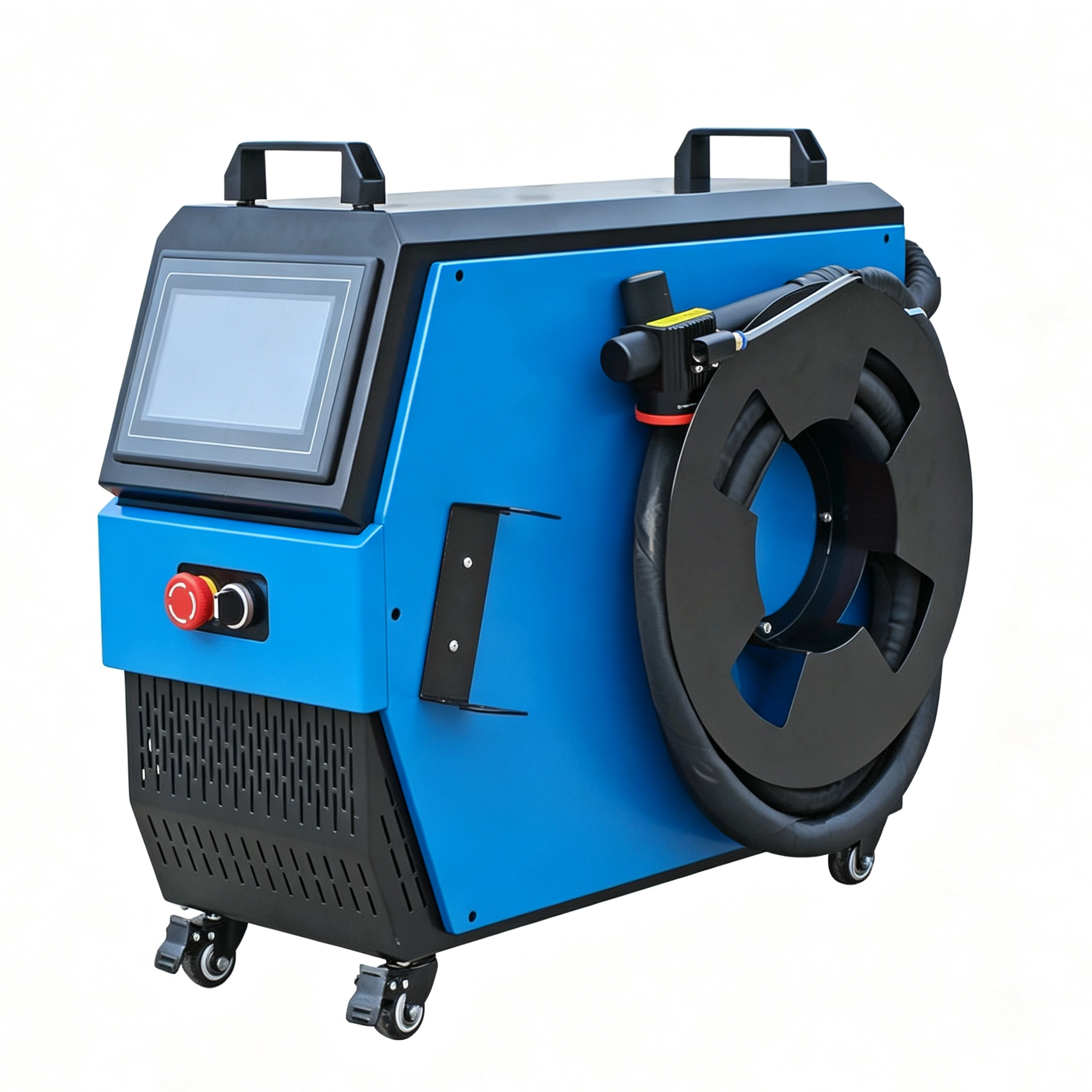 Air Cooling 300W 500W JPT Pulsed Handheld Laser Cleaning Machine